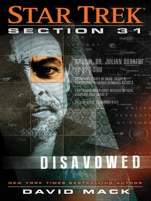 cover image of Section 31: Disavowed